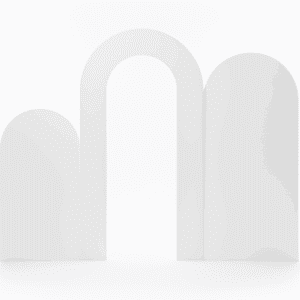 Set of 3 Foldable Wooden Arched Backdrops