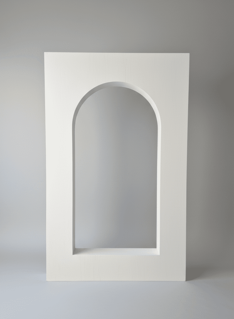 3D Square Backdrop