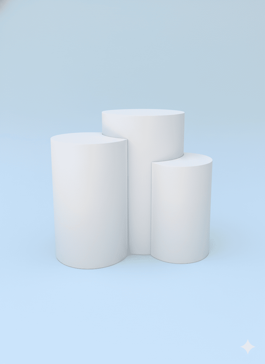 Multi Cylindrical Tables (3-in-1)